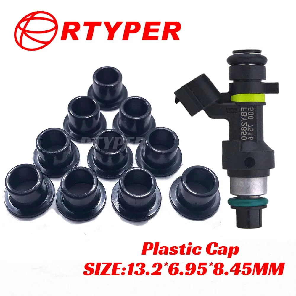 100 PCS Fuel Injector 16600-EN200 FJ1056 FBY2850 Repair Kit Pkastic Cap 31024 For Nissan Cube Versa Sentra