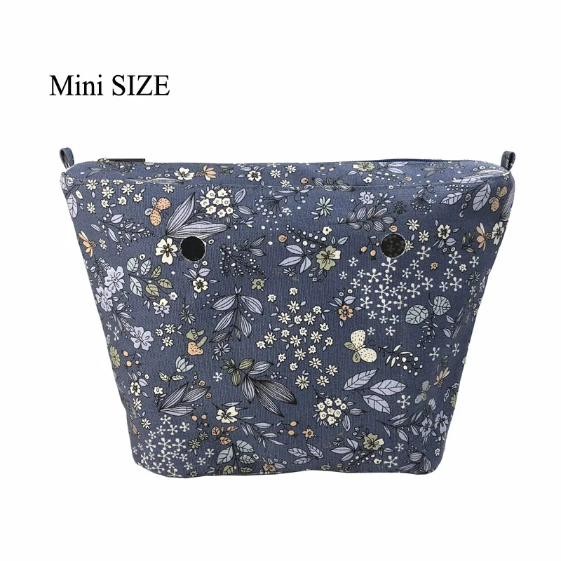 New Accessories Colorful waterproof canvas Lining Pocket interior inserts Inner for obag o bag silicon bag women handbag