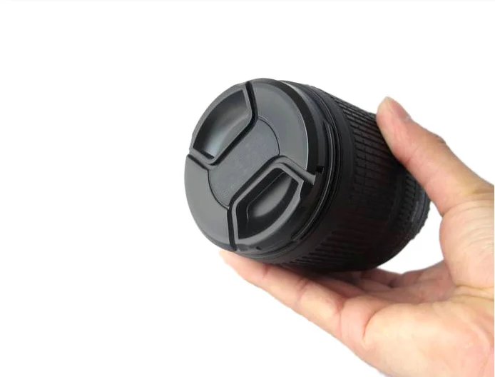62mm obiettivo anteriore cap cappuccio della copertura snap-on con cavo per nikon lens