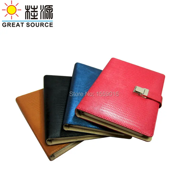 MQQ A5 Planner Cover University Notebook Loose Leaf Agenda Folder A5 Leather Ring Binder For School Stationery Folders Office