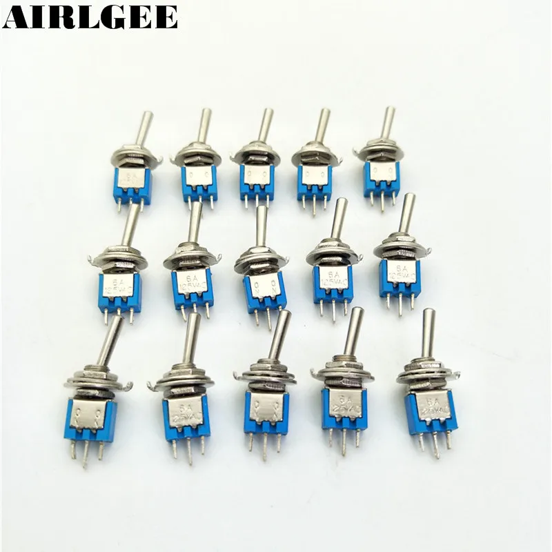 15Pcs AC125V/6A 250…