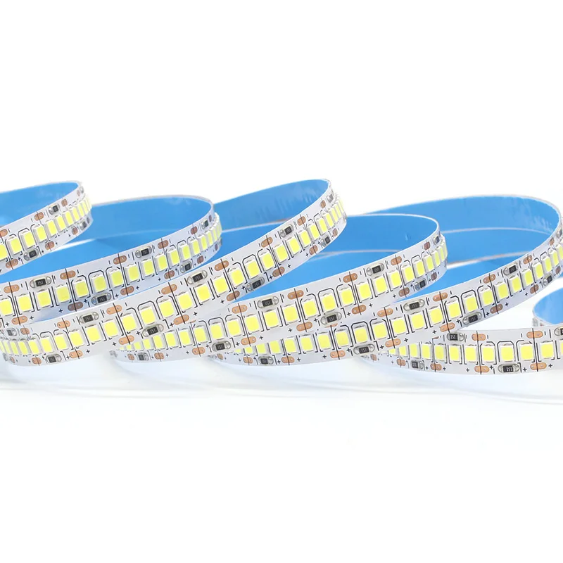 1M 2M 3M 4M 5M LED Strip 2835 illuminazione a nastro flessibile bianco caldo bianco freddo IP20 LED Strip Light decorazione per interni DC 12V 24V