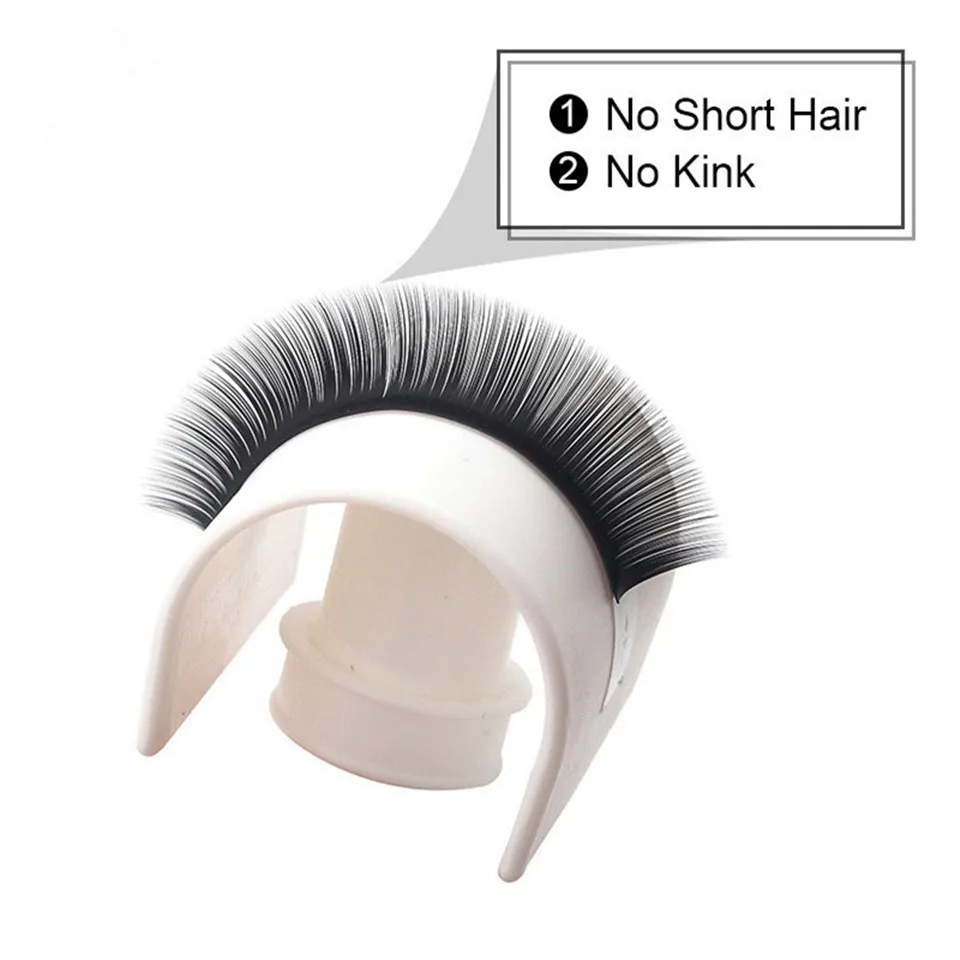 THINKSHOW Faux Mink Eyelash Extension BCD curl Korea Silk Individual Eyelashes Natural Soft Lashes Extension for Professionals