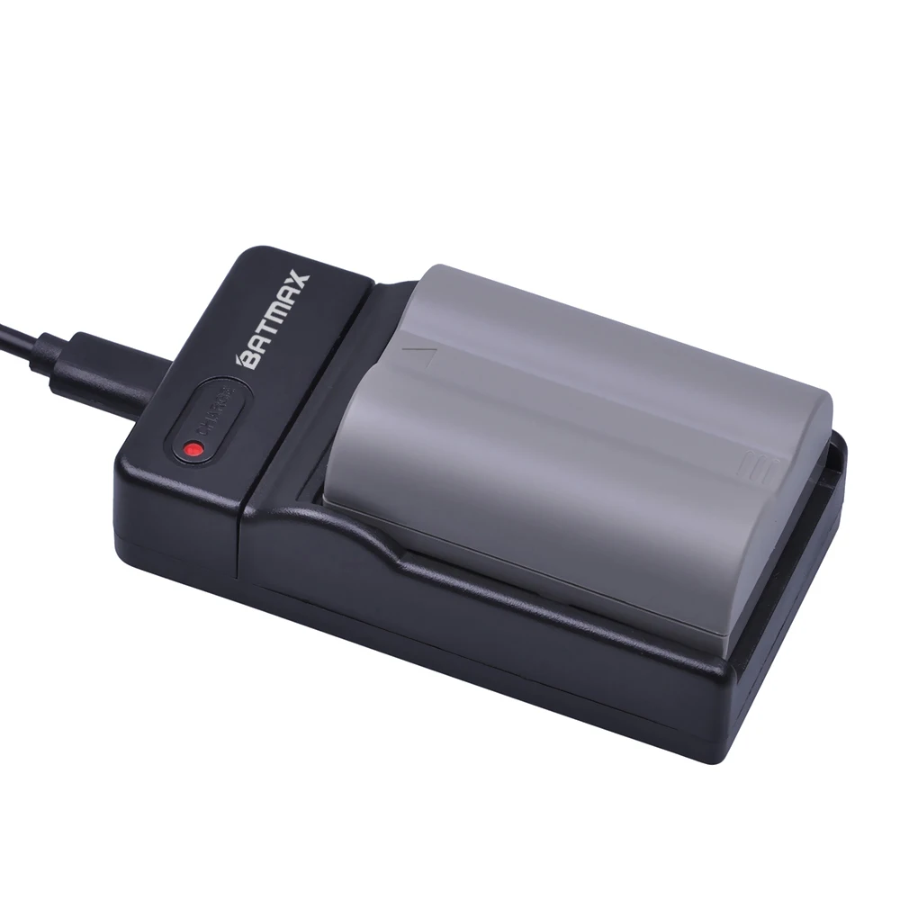 Batmax 1pc EN-EL3E EN EL3e ENEL3e battery+USB Charger for Nikon D300S D300 D100 D200 D700 D70S D80 D90 D50 MH-18A