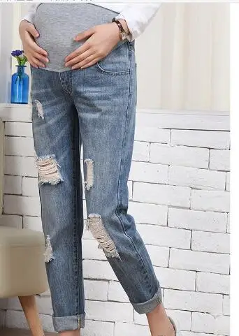 Pregnancy Jeans Maternity Pants For Pregnant Jeans Women Clothes Trousers Nursing Prop Belly Legging Pregnancy Clothing Overalls