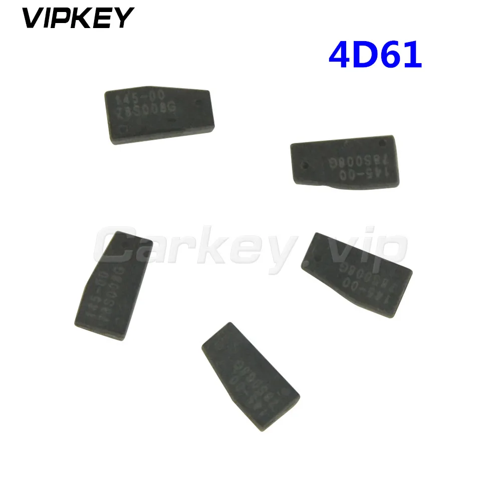 

5pcs Transponder Key Remote Key Chip Blank For Mitsubishi 4D61 Chip Transponder Virgin Carbon