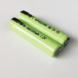 1-10Pack 2.4V Rechargeable Ni-MH AAA Battery Cell 1000mah for Electric Trimmer Shaver Razor RQ360 RQ361 YS523 YS524 YS525 YS526