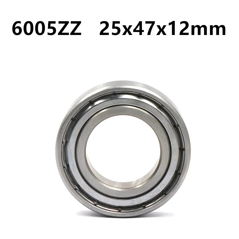 

20pcs 6005ZZ 25*47*12mm deep groove ball bearing 6005 6005Z 6005-2Z steel ball bearings 25x47x12 mm