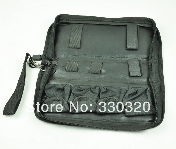 Portable textile Tool bags,fabric Tool bag for sorting crimpers,wire cutter and replaceable die sets