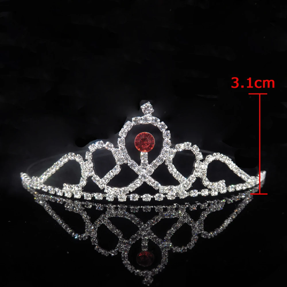 Carino Principessa Dei Capelli Dei Monili di Cerimonia Nuziale Tiara Per Le Donne Da Sposa Corone Accessori Per Capelli Perla Strass Fascia Delle