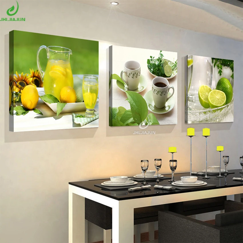Fruit Pictures Canvas Home Decor Posters And Print Modular Pictures Paintings For The Kitchen Hd Print  Cuadros Decoracion image 2