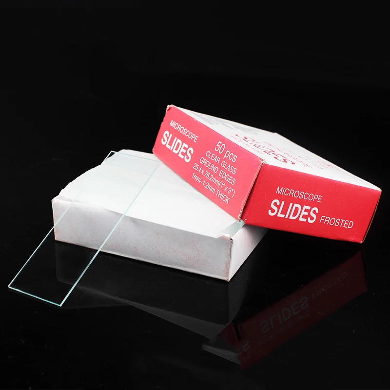 7101 7105 7110 Pre-Cleaned Blank Microscope Slides for Preparation Specimen for Biological Microscope