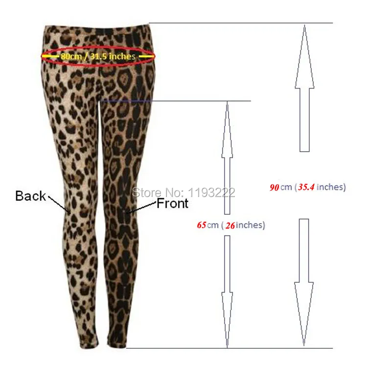 Harga Grosir, Wanita Liar Seksi Brown Leopard Legging Dipotong Funk Rock Slim Pensil Celana