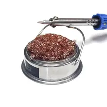 Soldering Iron Mesh Filter and Cleaning Nozzle #6