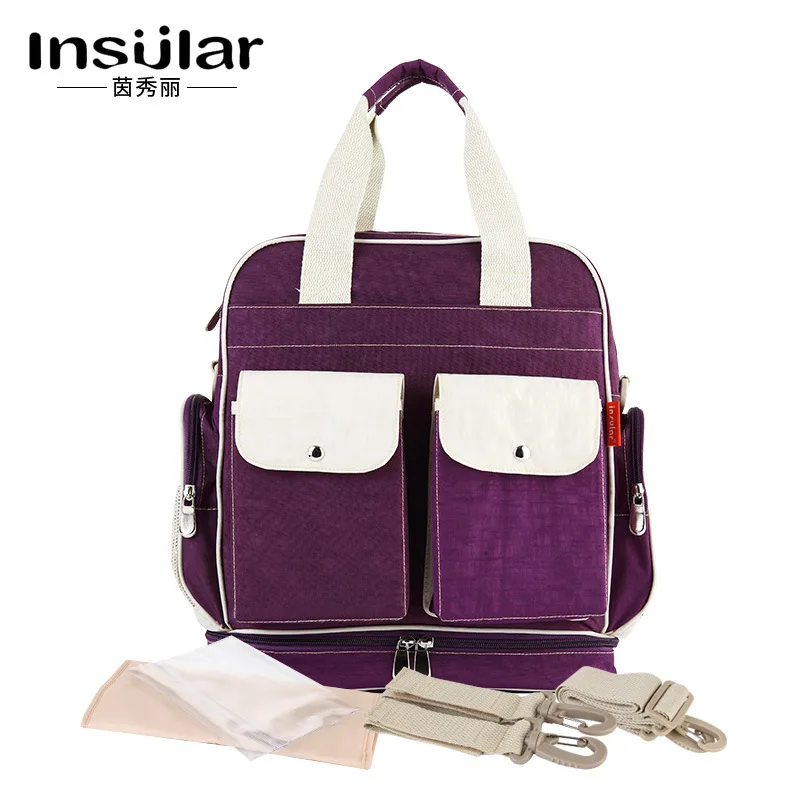 Baby Nappy Bag for Stroller Fashion Diaper Bag Fashion Large Baby Organizer Diaper Nappy Matenity Bag