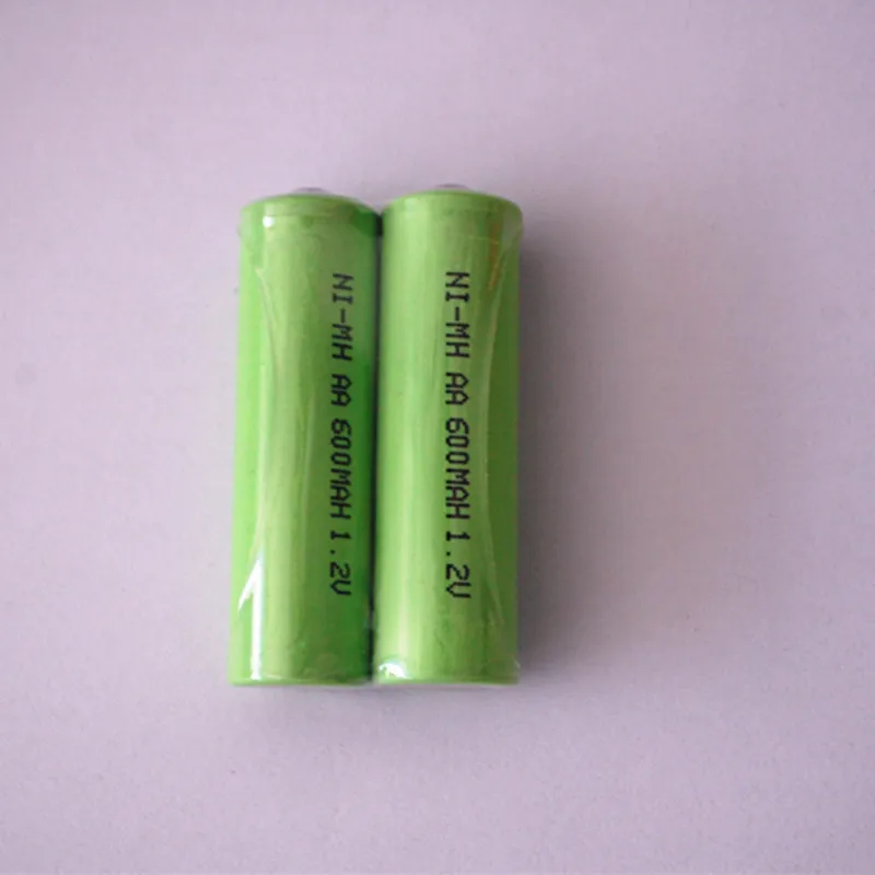 Free shipping by DHL Fedex Toys Ni mh batteries Ni-MH AA 1.2V 600mAh Low self-discharge Rechargeable shaver Battery  100pcs/lot