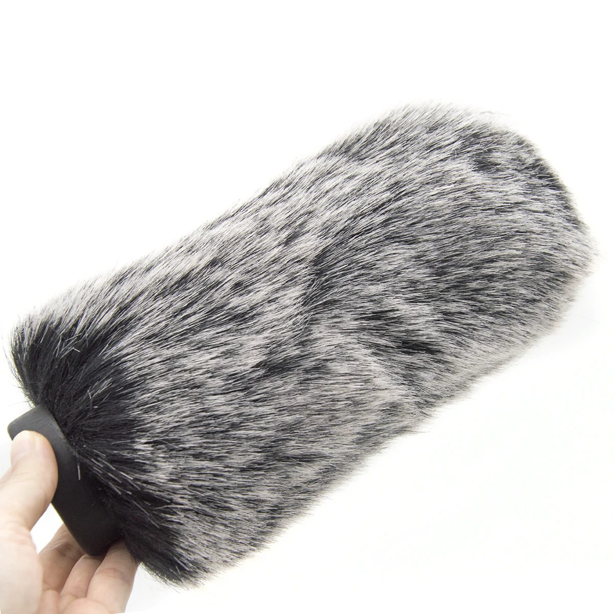 Coolvox Camera Microphone Fur Windscreen Furry  Wind Shield Protection for Outdoor Interview Mic Cover Equipment 18cm