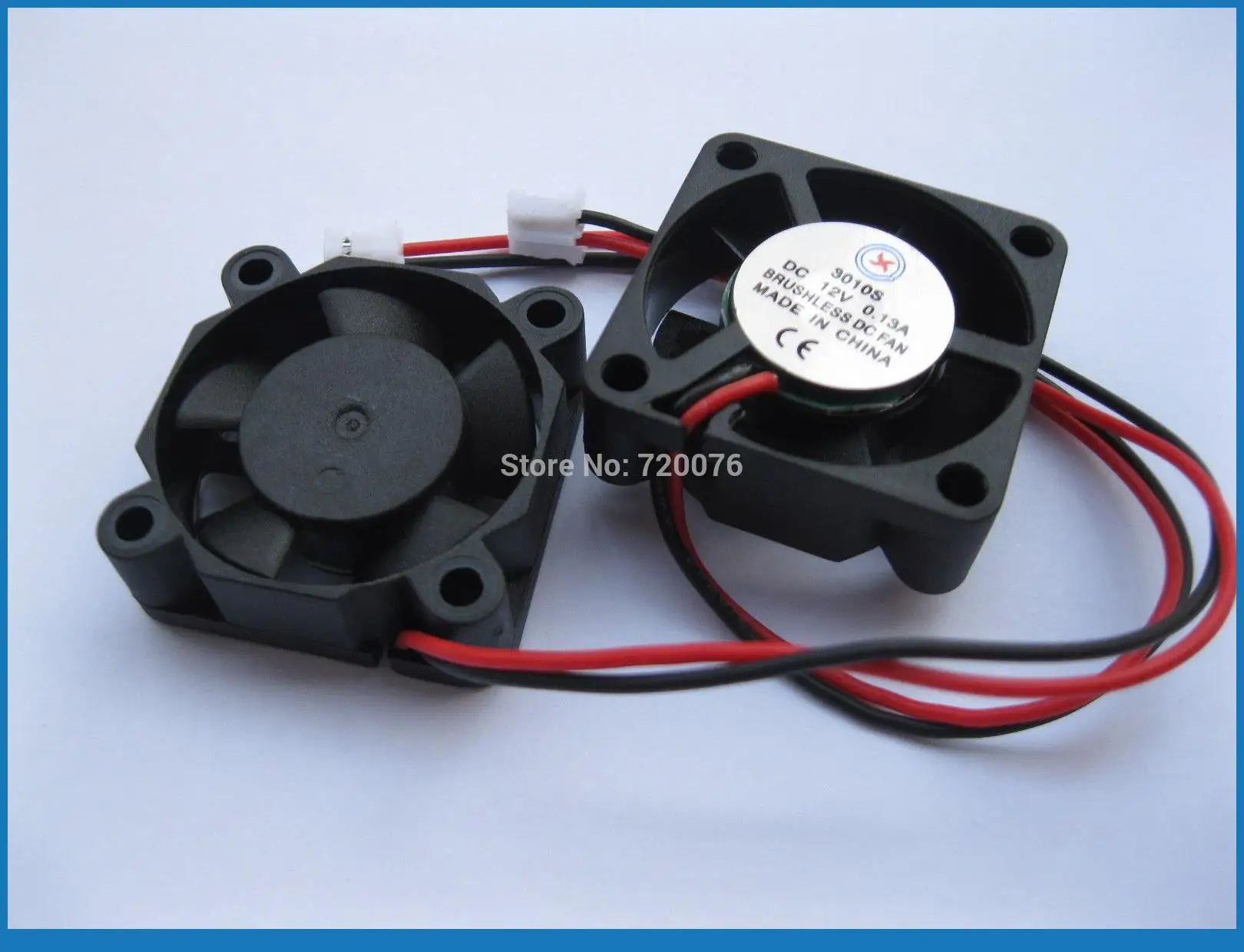 5 pcs Brushless DC Cooling 5 Blade Fan 3010s 12V 30x30x10mm