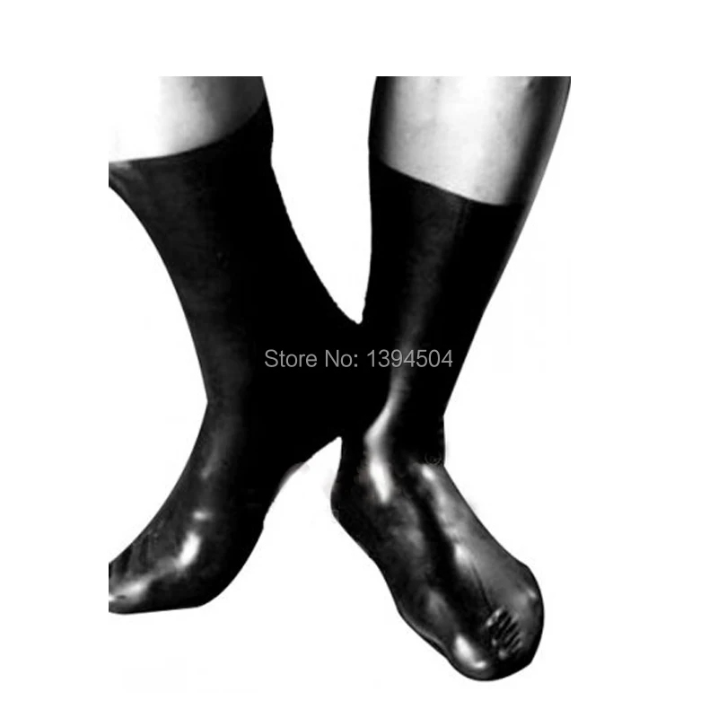 

2019 Top Fashion Limited tight Lingerie Sexy Short Sockings Women handmade Latex boots lean Socks Fetish Stockings