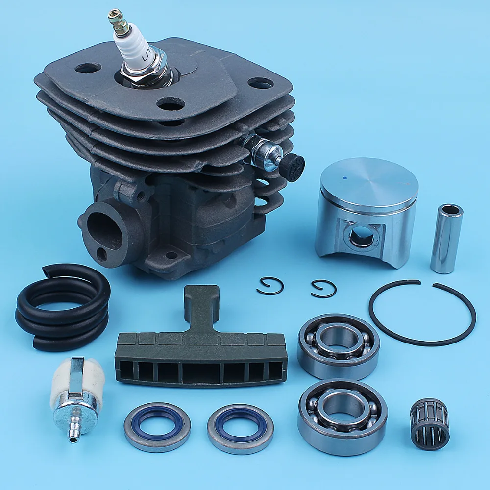 Imagem -02 - Kit de Vedação de Óleo para Pistão de Cilindro 47 mm para Husqvarna 357xp 357 xp 359 Epa 537157302 Motosserra 537248502 Peça de Substituição