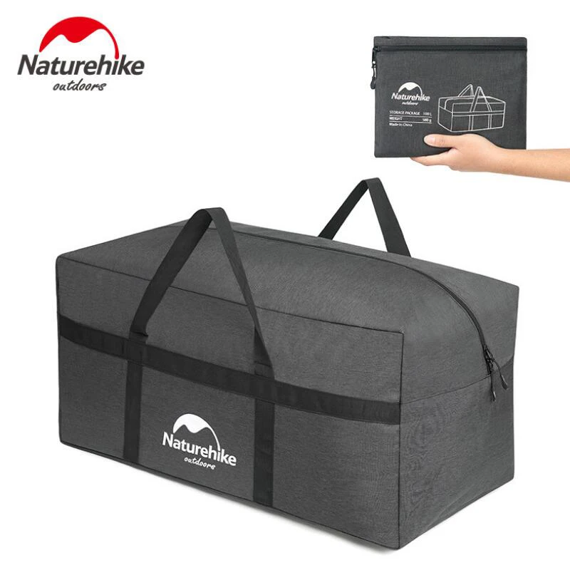 

Naturehike Foldable Large Capacity Storage Bag Outdoor Ultralight Durable Bags Duffel Bag Portable Travel Camping 45L 100L