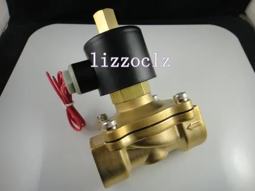 

12VDC Water Air Gas Fuel NO Electric Solenoid Valve 1/2" BSPP