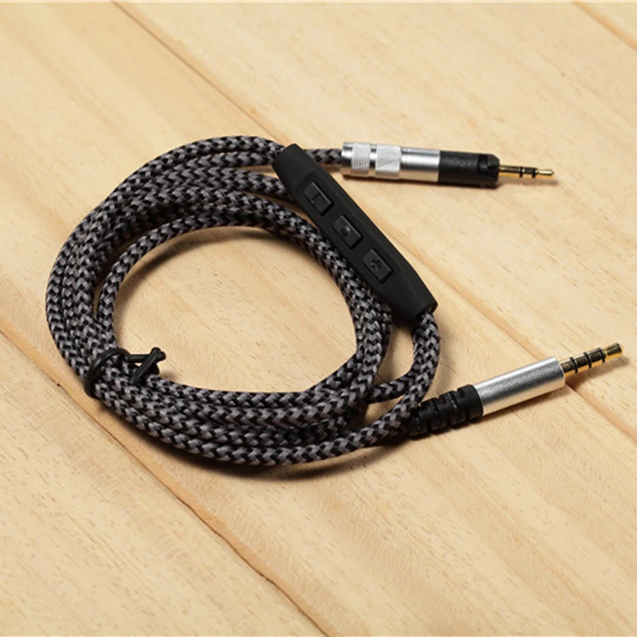 Thay Thế Cáp Tai Nghe Cho Tai Nghe Sennheiser HD598 HD558 HD518 HD 598 Tai Nghe Tai Nghe Audio 3.5 Sang 2.5 Mm Dây Cáp micro