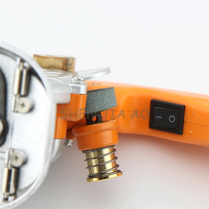 ماكينة قطع دائرية كهربائية بمحرك مباشر مؤازر ماكينة قطع يدوية سكين دائري مع ماكينة قطع قماش يدوية 110-220 فولت #1