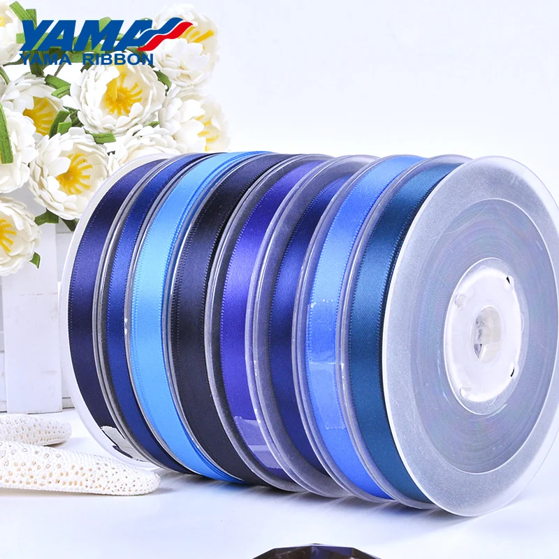 YAMA 25 28 32 38 mm 100yards/lot Single Face Satin Ribbon Purple for Party Wedding Decoration Handmade Rose Flowers Crafts Gifts