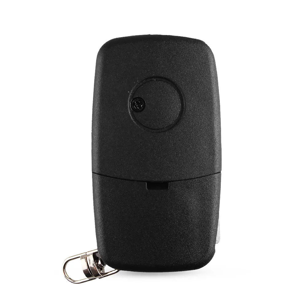 KEYYOU Car Remote Key Shell Case Fob For Volkswagen VW MK4 Golf B5 B6 Bora Passat Golf 4 5 6 CR1616 Flip Car Key Case