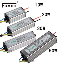 LED Driver 10W 20W 30W 50W 70W Convert AC85-265V To DC22-38V No Flicker LED Driver DIY For Flood Light Spotlight IP67 Waterproof