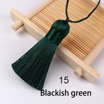 5 Stück/Set 5cm Quasten Hängende Seidenquasten Fransen zum Nähen Zierquasten Schlüsselanhänger DIY Dekorative Vorhang-Accessoires – Detail 26