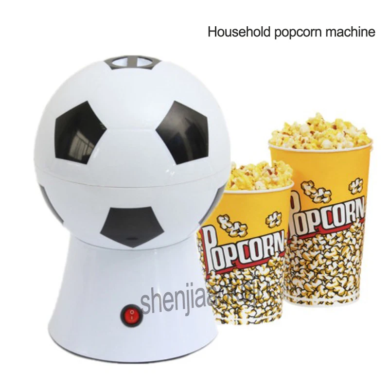 Electric Mini volleyball football basketball DIY MINI Popcorn Machine Popcorn Maker Creative Home popcorn machine 110-240v 1pc