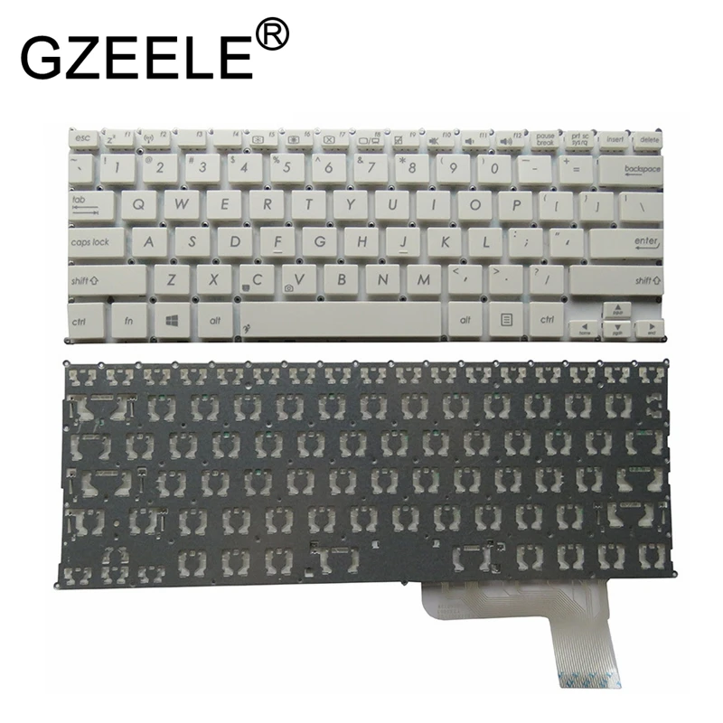 Gzeele Nieuwe Us Laptop Toetsenbord Voor Asus Vivobook Q200 Q200E S200 S200E X200 X201 X201E X202e MP-12K13US-920W Us Layout Engels