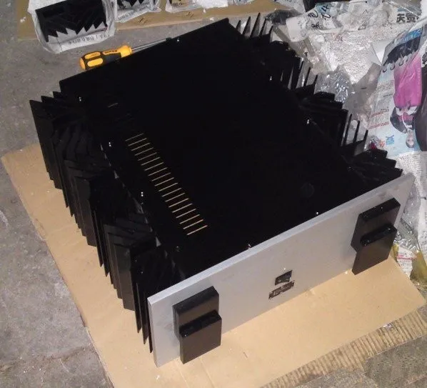 NEW KSA-250 KRELL appearance CNC Full aluminum amplifier chassis/case BOX DIY 480mm*215mm*520mm