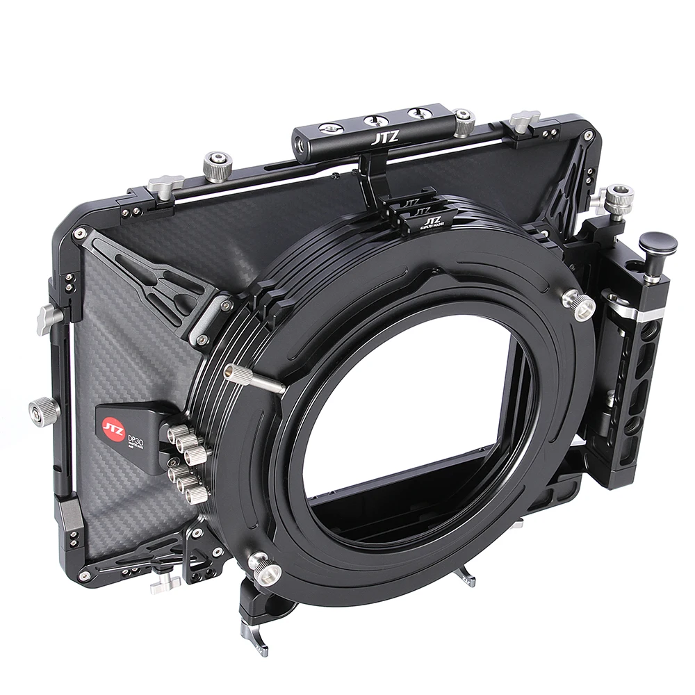 

JTZ DP30 Cine Carbon Fiber 6"x6" Matte Box 15mm/19mm For Sony ARRI RED CANON BMD Sony ARRI RED C100 C300 FS5 FS7 BMPCC