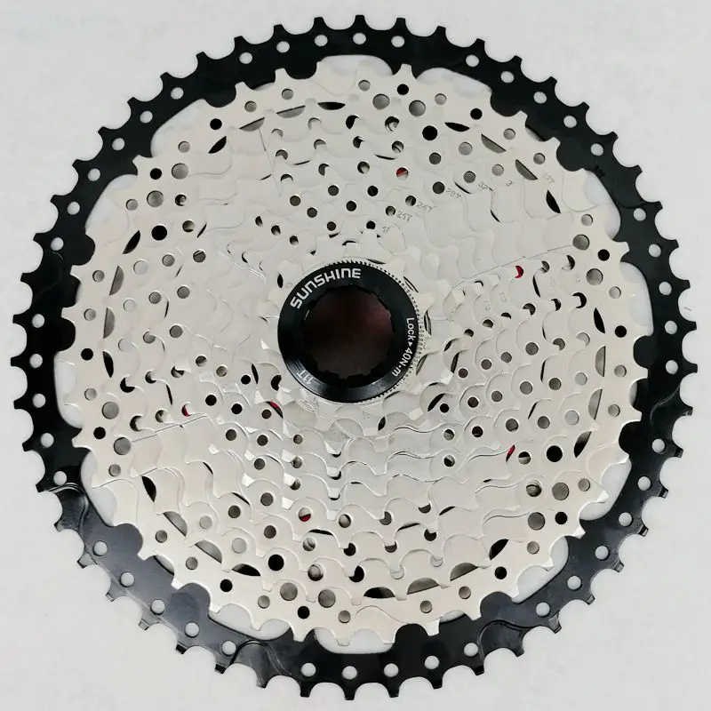 MTB 11 Speed Cassette 11s 11-50T L Mountain Bike Freewheel Wide Ratio for parts m7000 m8000 m9000 SUNRACE Bicycle FreewheelParts