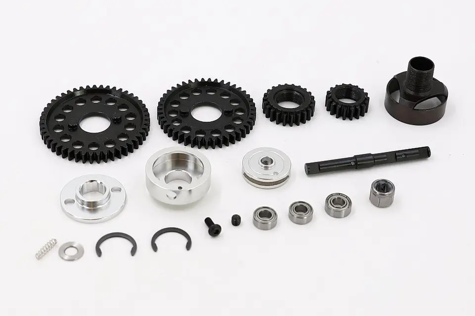 GTBRacing CNC RC 1/10 HPI RS4-3 Refit Upgraded 2 Speed