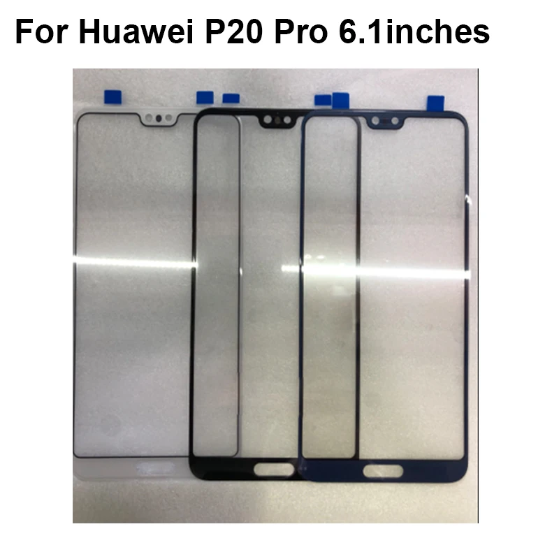 

For Huawei P20 Pro P 20 Pro 6.1 inch Front Outer Glass Lens Repair Touch Screen Outer Glass Touch Screen without Flex