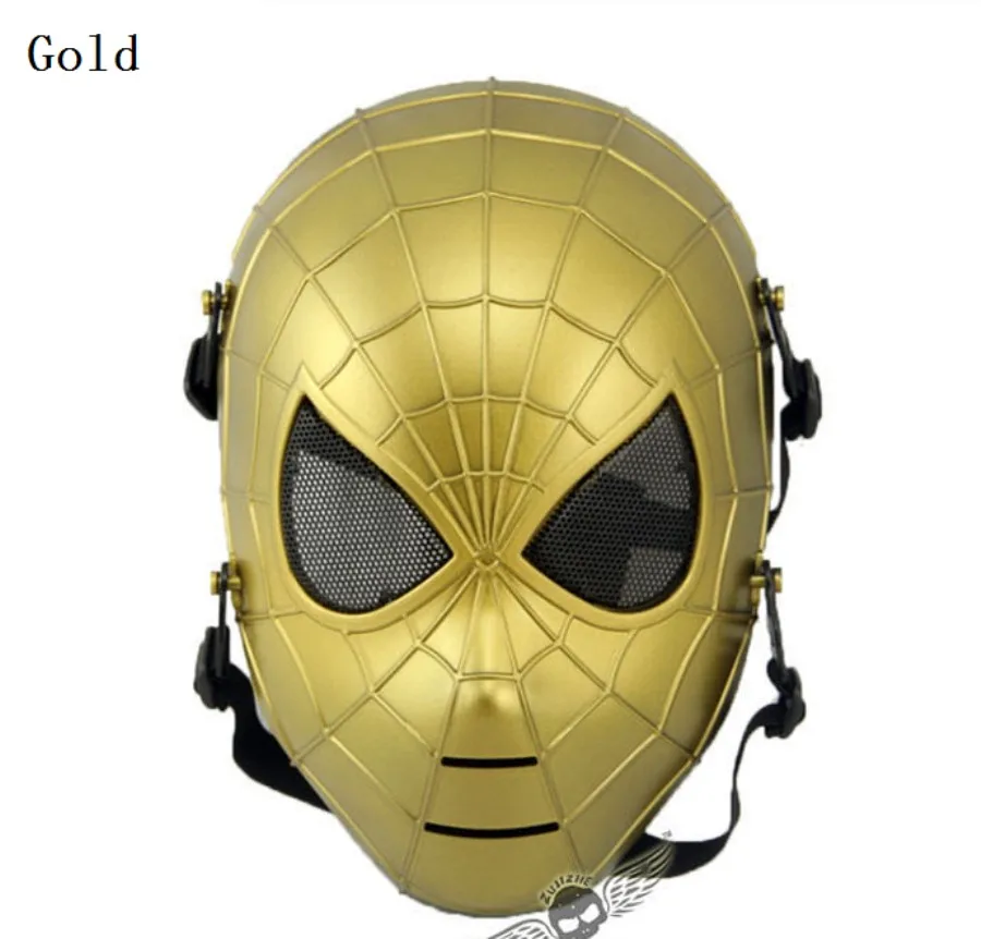 Homecoming Spider Sight Mask Protective Film Halloween Dance Move Full face masks