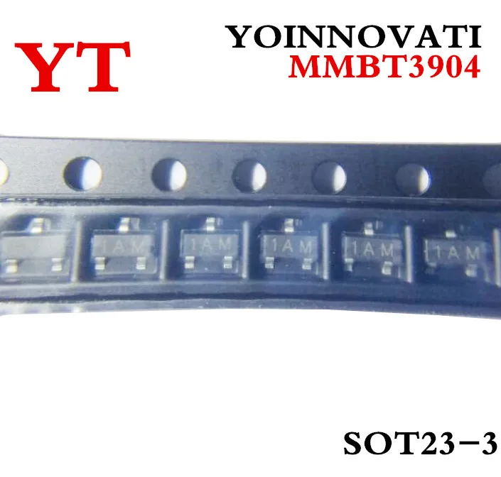 100pcs 3000pcs MMBT3904LT1G MMBT3906LT1G MMBT3904 MMBT3906 1AM TRANS PNP  SOT23