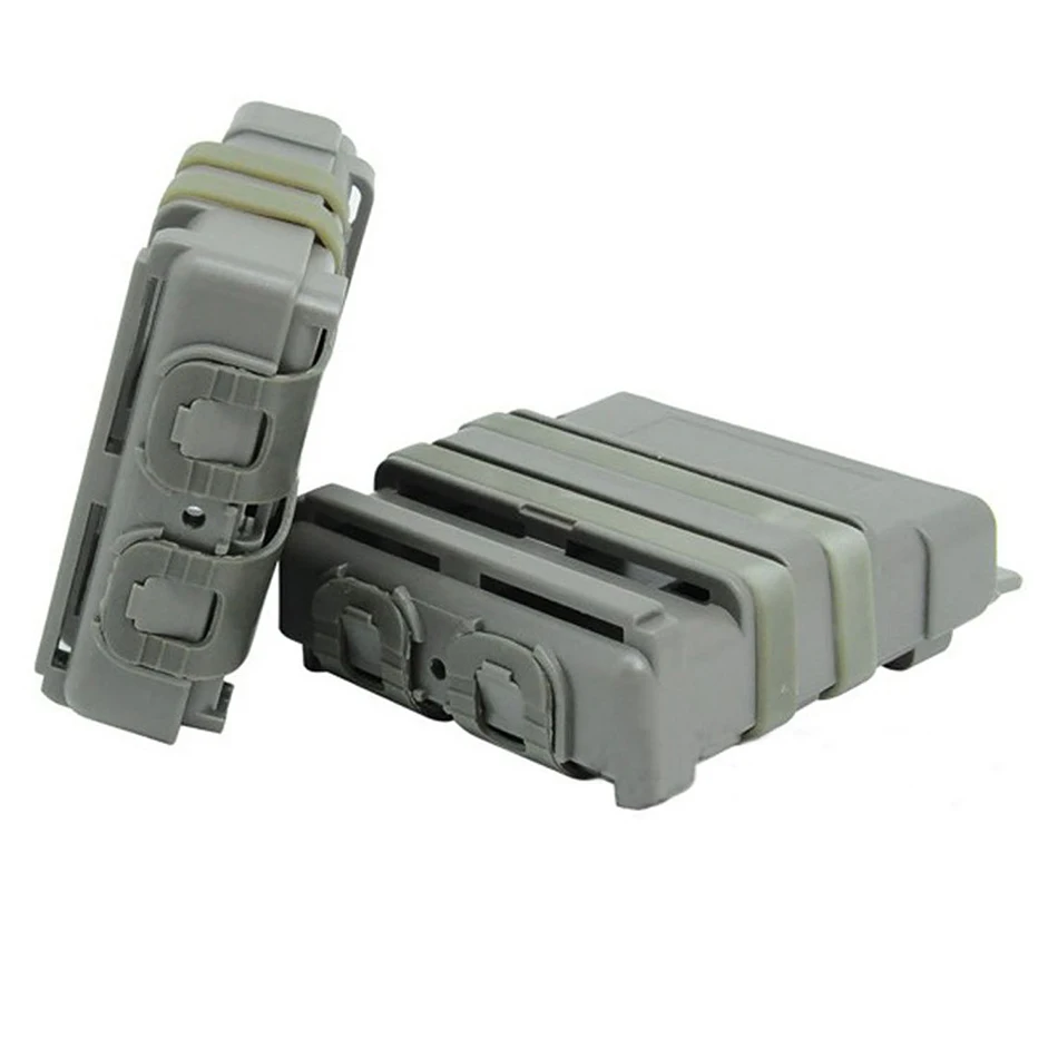 TACTICAL FAST MAG POUCH SET HOLSTER 7.62 MAGAZINE MAG DOUBLE MOLLE SYSTEM GREEN