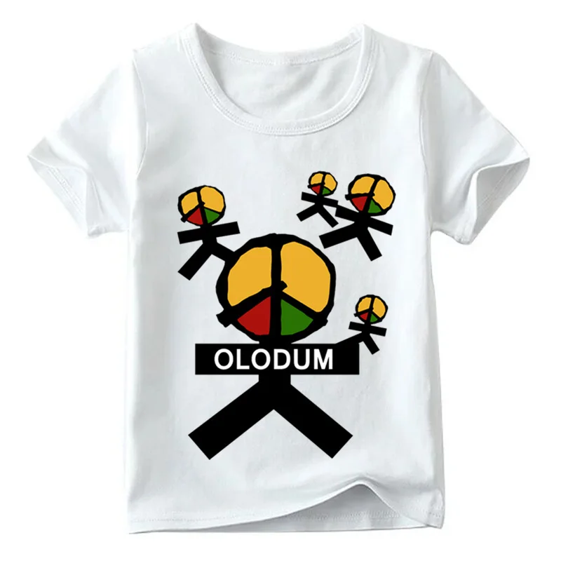 Children Retro Antiwar Michael Jackson Olodum  Print T Shirt Summer Baby Boys/girls Tops Kids Casual Clothes,ooo5172