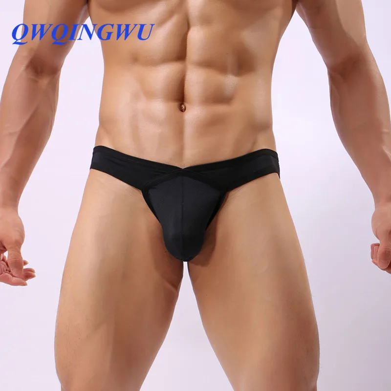 

Brand Mens Briefs Underwear Bikini Low Waist Sexy Men Underpants Briefs Nylon High Quality Fashion Male Panties Gay Men Briefs
