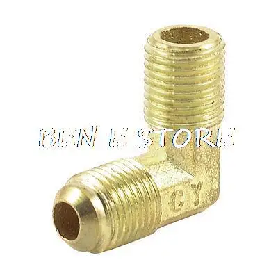 エアコンプレッサー部品1/8 "pt x 1/8" pt 10mm〜10mmおねじエルボーフィッティングカプラー