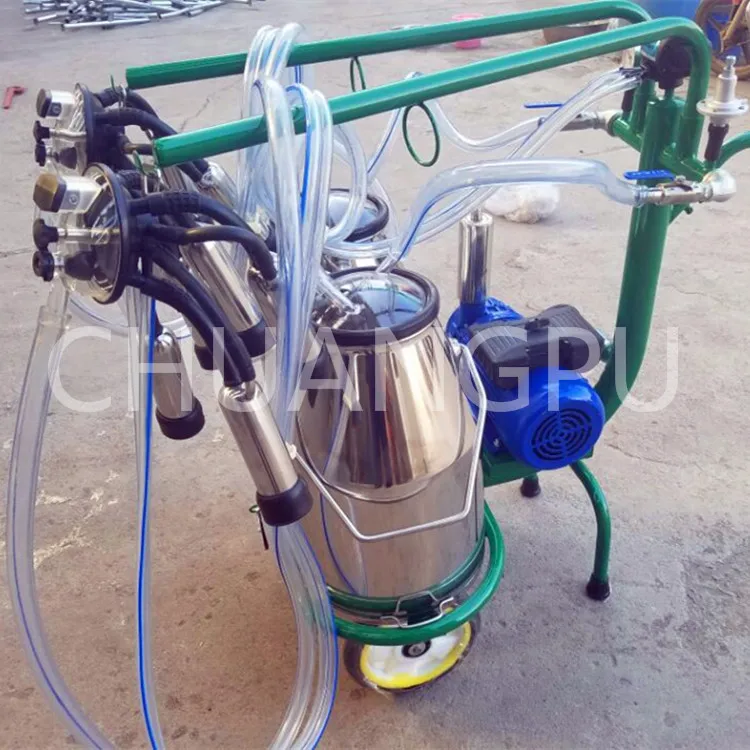 Hot-sale in India Vacuum Pump Machine for Cow Breast Milking