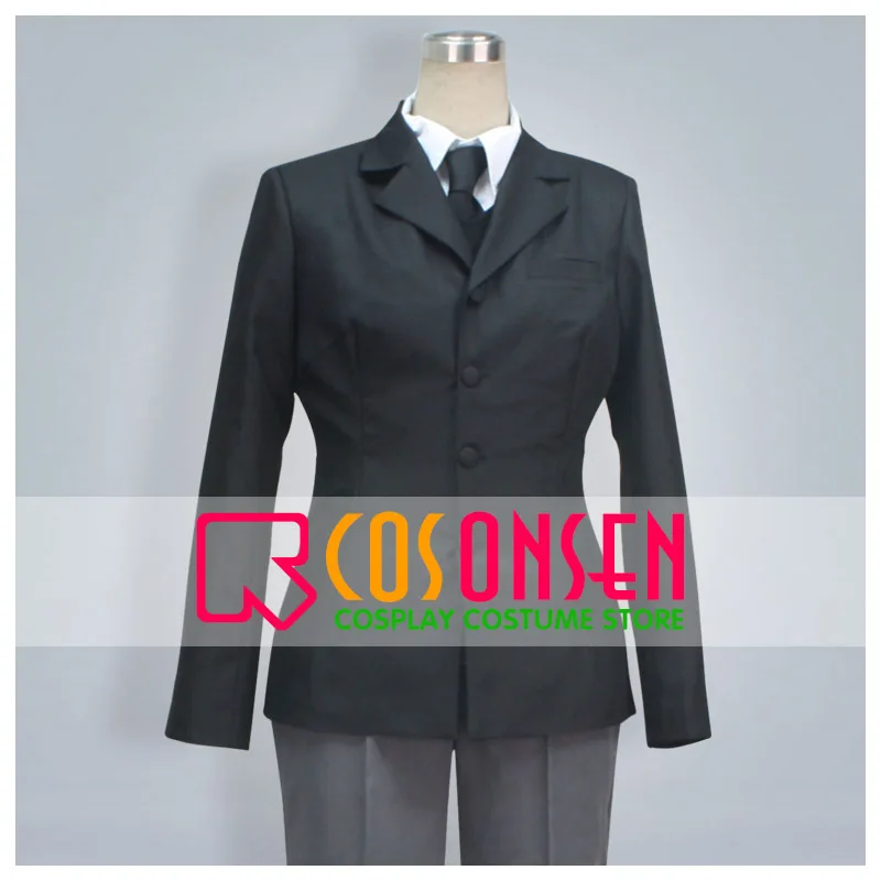 

COSPLAYONSEN Gosick Kazuya Kujo Cosplay Costume 6 Pcs Full Set With Hat Any Size