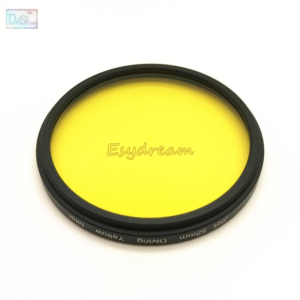 52mm 58mm 67mm Waterproof Yellow Filter for Sea Diving Underwater Camera Gopro Xiaomi Yi Sjcam Color Conversion 52 58 67 mm