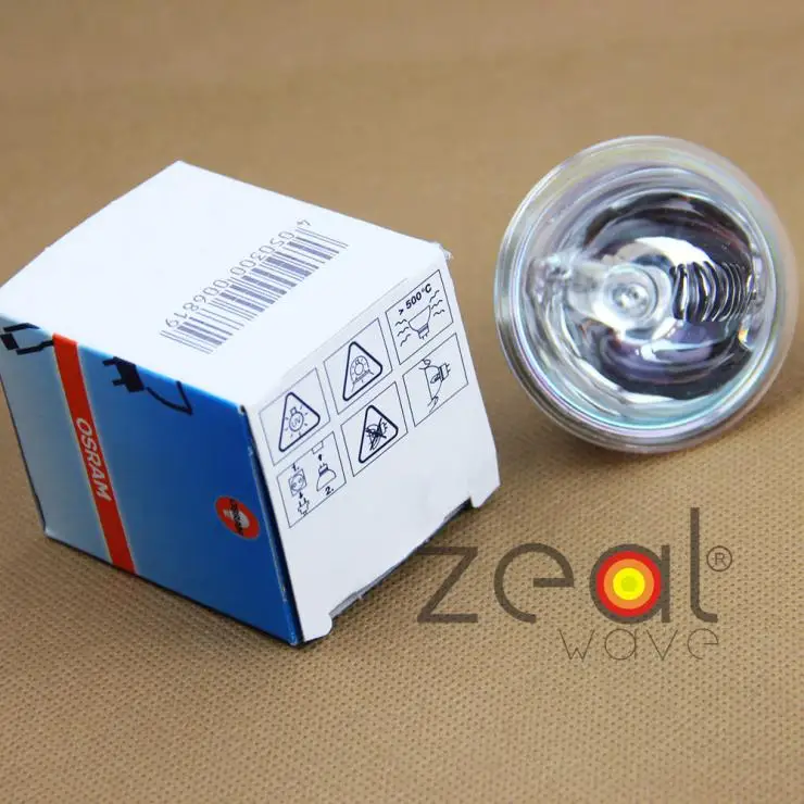 5pcs/Lot 12V100WOsram 64637,NAED 54223 Halogen Lamp,EBV LIF A1/271,Microscope Lighting,12V100W GZ6.35 Reflector Long Life Bulb