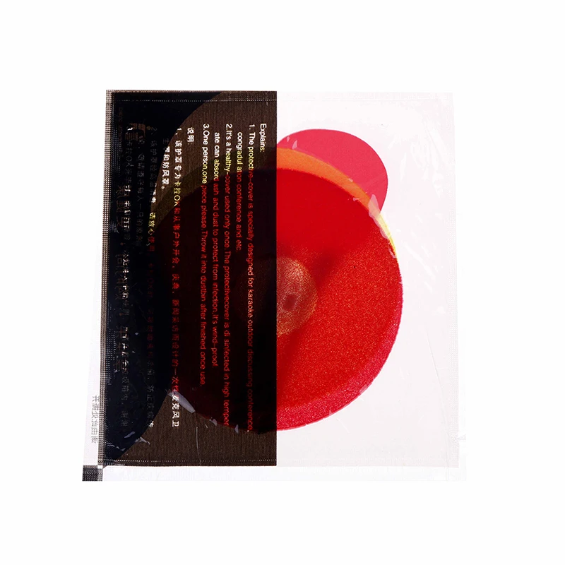 100PCS/Pack Soft Microphone Sponge Hygiene Cover Odor Removal Disposable Mike Sponge